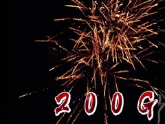 fuegos artificiales de la torta del consumidor