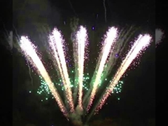 1.3g Un0335 / 1.4g Un0336 90 disparos pirotecnia profesional fuegos artificiales