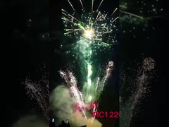 Fuegos artificiales de Año Nuevo 520 disparos Torta Fuegos artificiales Oportunidad al aire libre Gran 2023