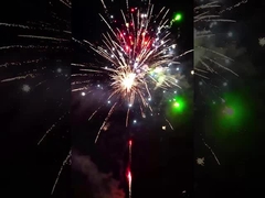 Pirotécnica china 118 disparos Torta de consumo Fuegos artificiales Navidad Año Nuevo Petardos