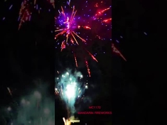 Fuegos artificiales al aire libre chinos 2023 de la torta de la pirotecnia de la celebración del festival