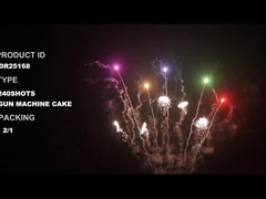 Liuyang pirotecnia china personalizada Fuegos artificiales al aire libre 500G 240 disparos Fuegos artificiales de pastel