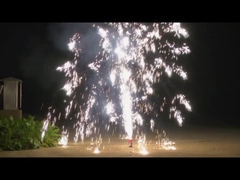 Unidad de consumo pirotecnia Un0336 1.4g latas de té fuegos artificiales Fuentes al aire libre