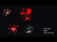 2021 Nuevo Chino de Alta Calidad 16 Tiro 200g Torta de Consumo Fuegos artificiales para la fiesta de celebración