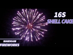 Liuyang Mandarín 16 disparos Torta de consumo Fuegos artificiales para la boda