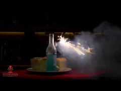 Fuegos artificiales de arriba y abajo Sparkler 10 pulgadas 240 mm Mandarin pirotecnia