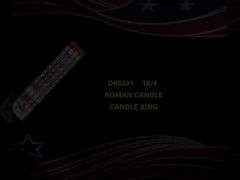 5 disparos Mandarín Candela romana Fuegos artificiales 0.032 CBM Pirotécnica personalizable