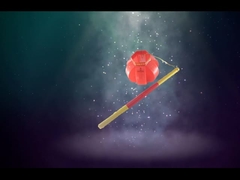 Linternas Roja, juguete, fuegos artificiales, Saludo de Año Nuevo, hermosos fuegos artificiales