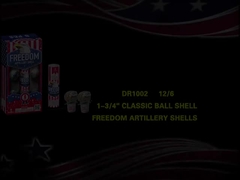 0.063 CBM Cartuchos de artillería proyectiles de estadio Fuego de artificio 1.75 