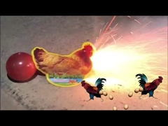 MA701 Feliz cumpleaños Fuegos artificiales galletas, gallina poniendo huevos Fuegos artificiales