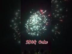 Fábrica china 500G 15 disparos Fuegos artificiales de pastel para consumidores Fuegos artificiales personalizados Liuyang Exportador