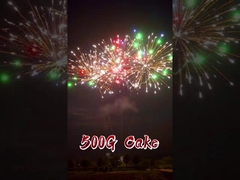 Fábrica china mayorista 12 tiros 500G torta fuegos artificiales pirotecnia con efectos especiales