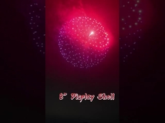 Fuegos artificiales Bola de 8 pulgadas Conchas de pantalla Fuegos artificiales 1.3G Conchas de pantalla profesional Fuegos artificiales en venta