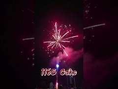 Fuegos artificiales de pastel de fuegos artificiales mandarín Liuyang de 116 disparos para consumidores y mayoristas, fuegos artificiales nuevos