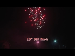 1.2''200 pulgadas de tiros de consumo torta fuegos artificiales pastel de Navidad Año Nuevo fuegos artificiales y petardos