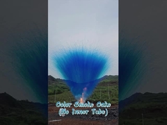 Liuyang Fiesta personalizada boda 100 disparos Torta de día Fuegos artificiales pirotecnia Bombas de humo de color