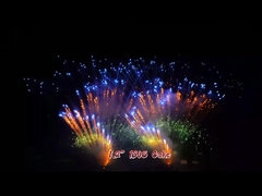 1.3g Fuegos artificiales Fábrica Liuyang Display profesional Fuegos artificiales Torta 1.2 pulgadas 130 disparos Torta Fuegos artificiales