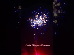 Fábrica 1.4g Fuegos artificiales personalizados Liuyang 1.2''pulgadas Cute Crisantemo Nuevo consumo de torta fuegos artificiales