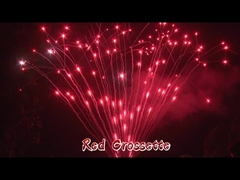 Fábrica mayorista de fuegos artificiales Liuyang Mandarin, pirotecnia profesional de 180 disparos, 1.3g, fuegos artificiales tipo pastel