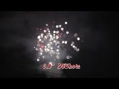 Fuegos artificiales personalizados para el consumidor efectos especiales venta al por mayor precio barato 0,8 pulgadas 50 disparos de torta fuegos artificiales