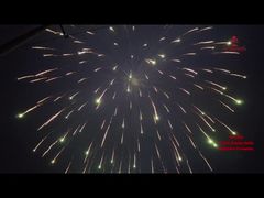 Proveedor de carcasas de exhibición profesionales de 8'' de 1.3g de la fábrica de Liuyang, bolas pirotécnicas, fuegos artificiales, saludo