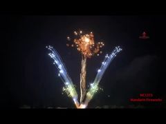 1.3G Un0335 Baterías de fuegos artificiales pirotécnicos profesionales para exteriores de Navidad personalizables