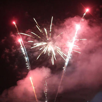 Liuyang Fireworks Customized 0.8 Inch 150 Shots Pyrotechnics 1.4G Consumer Cake Fireworks For New Year Party Wedding Celebration