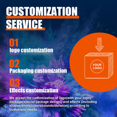 740 Shots Crazy Roman Candle Fireworks 1.4g Un0336 Outdoor Pyrotechnic For Kids