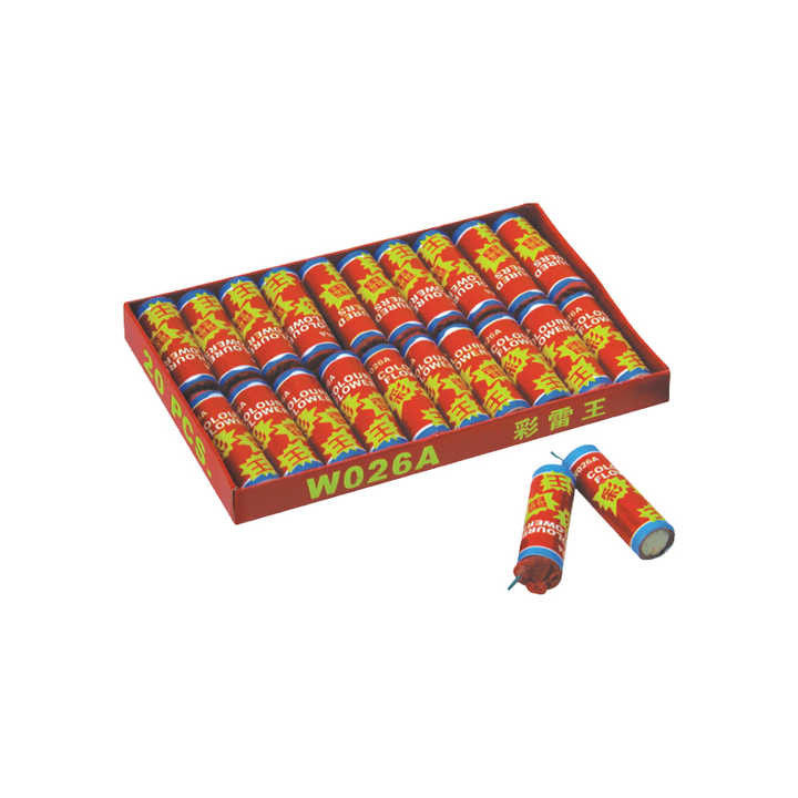 W026 Double Colour Outdoors Thunder Firecracker Powerful Bomb Firecrackers YEMEN