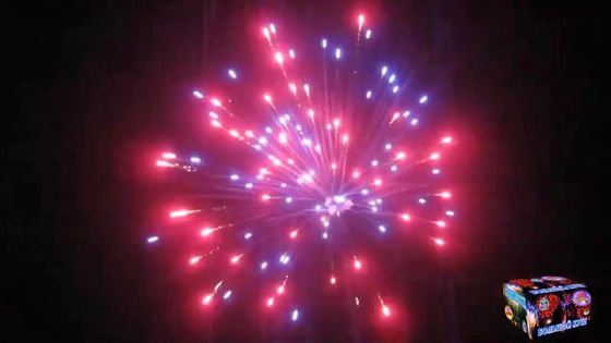 100 fuegos artificiales pirotécnicas de la torta del consumidor de los tiros para la celebración 2023 del Año Nuevo