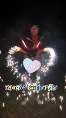 Festival Toy Fireworks Magic Butterfly Fireworks al aire libre 1.4G 0336 para la celebración