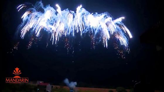 Los fuegos artificiales profesionales de los tiros del mandarín 50 apelmazan la pirotecnia china de los fuegos artificiales