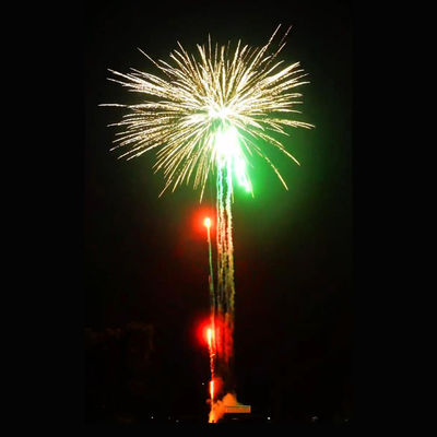 Fuegos artificiales al aire libre de la torta de los petardos de la torta para los petardos de Halloween para la boda