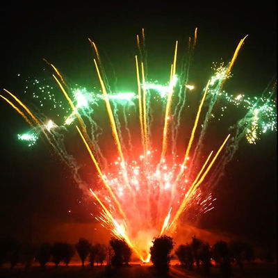 Pirotécnica profesional china Fiesta de Navidad Torta Fuegos artificiales al aire libre