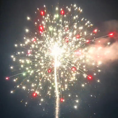 Pirotécnica personalizada Torta Fuegos artificiales Saludo para la celebración del Año Nuevo 2023