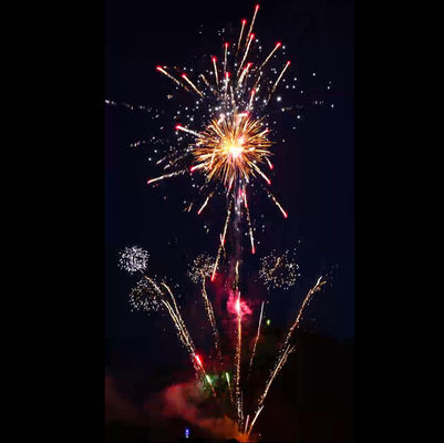 China personalizada 188 tiros pastel fuegos artificiales pirotecnia saludo para la celebración