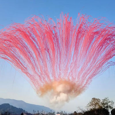 Fábrica china mayorista Fuegos artificiales diurnos para cualquier evento Celebración Fragrancia de humo de colores Fuegos artificiales pirotecnia