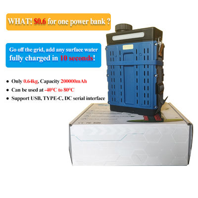 Emergencias 9V 5V UPS exterior impermeable Fuente de alimentación rápida Almacenamiento de energía portátil Estación eléctrica Batería de aire de aluminio