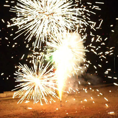 Fuegos artificiales de la fábrica china Fuente de fuegos artificiales Fuentes pirotecnicas al aire libre para Halloween Navidad Años Nuevos