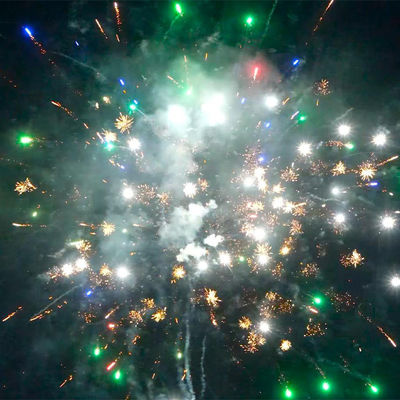 16 disparos 200G Consumer Cake Fuegos artificiales 2025 Para la celebración Fábrica china mayorista Fuegos artificiales de exportación