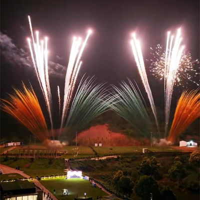 Fábrica china mayorista pirotecnia profesional fuegos artificiales de día pastel colorido pastel de humo fuegos artificiales para la celebración