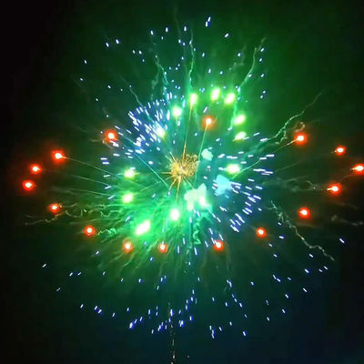 2 pulgadas de fuegos artificiales pastel pirotecnia para celebraciones al aire libre chino Liuyang 1.4g Un0336