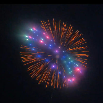 1.3g Display de fuegos artificiales profesionales 2025 Mandarín Pirotécnica profesional 3 4 5 6 8 10 pulgadas Display Shell Fireworks