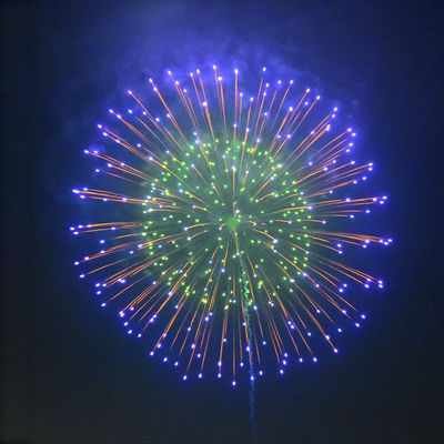 Fábrica Liuyang mayorista pirotecnia profesional 3 4 5 6 8 pulgadas pantalla proyectiles fuegos artificiales 1.3g pantalla de fuegos artificiales profesional