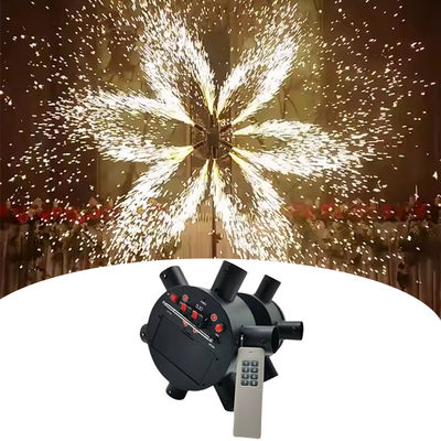 Control remoto Fuente fría Dobles ruedas Eléctricas Magico Molino de viento Fuegos artificiales de etapa Ignición Rueda mágica Fuegos artificiales Equipos de disparo