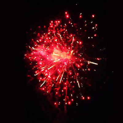 Fábrica china al por mayor Cielo colorido de 1,2 pulgadas 1,4 gramos Consumer Cake Fuegos artificiales para la celebración Fuego artificiales al aire libre grandes pirotecnia