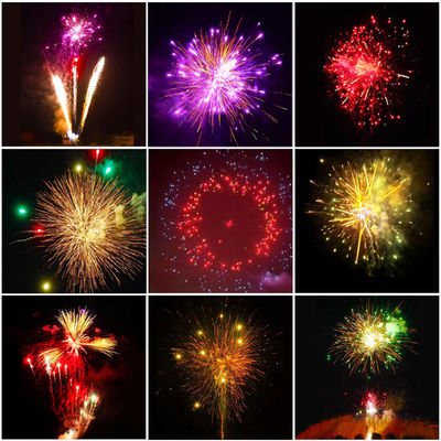 Chinese Liuyang Fireworks Factory Supplier Manufacturer 1.2 Inch 72 Shots Cake Fireworks OEM ODM OBM Pyrotechnics Firework Cake