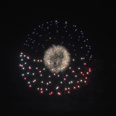 Liuyang Mandarin Fuegos artificiales 1.3g bola profesional pirotecnia Fuegos artificiales fábrica de 6 pulgadas proyectiles Fuegos artificiales para la venta