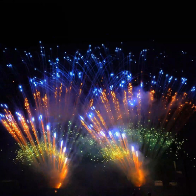 1.3g Fuegos artificiales pirotécnicos Suministros Fábrica de Liuyang Fuegos artificiales de exhibición profesional Pastel de fuegos artificiales de 1.2 pulgadas 130 disparos