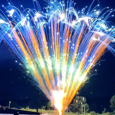 China mayorista de alta calidad precio barato 1.4g Torta fuegos artificiales mayorista al aire libre Festival torta azul fuegos artificiales pirotecnia